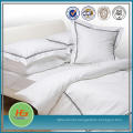 Embroidered Percale Bleach White Hotel Duvet Cover